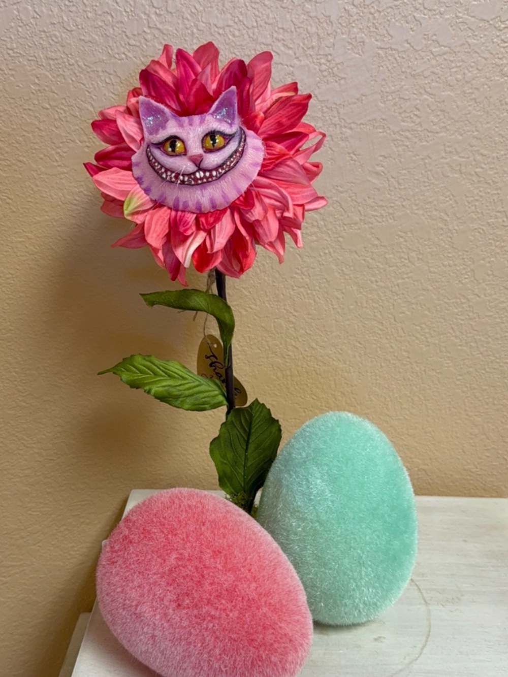 Whimsical Alice in Wonderland Decorative Accent flowers for spring!